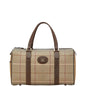 Burberry Boston Travel Leather Handbag