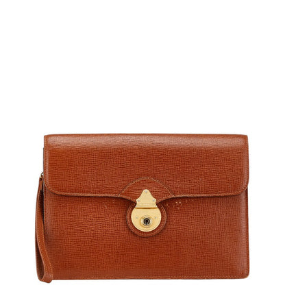 Burberry Nova Leather Clutch Bag