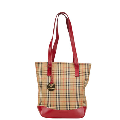 Burberry Nova Shadow Leather Tote Bag