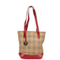 Burberry Nova Shadow Leather Tote Bag