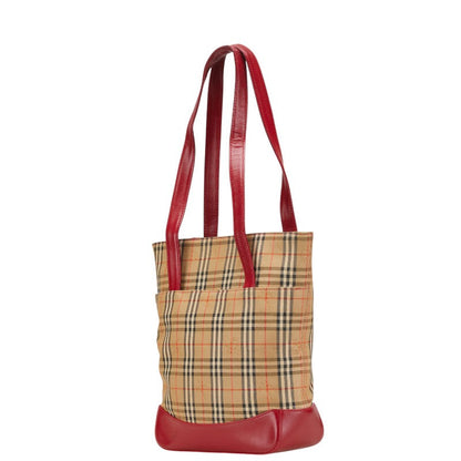 Burberry Nova Shadow Leather Tote Bag
