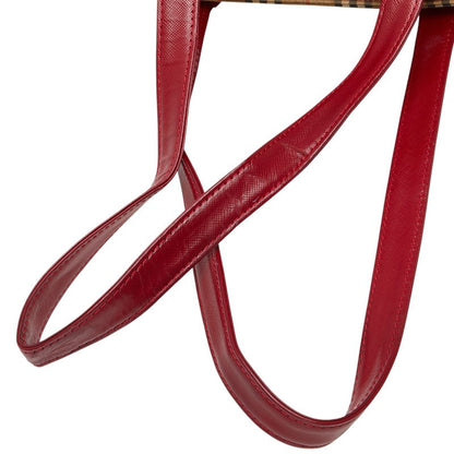 Burberry Nova Shadow Leather Tote Bag