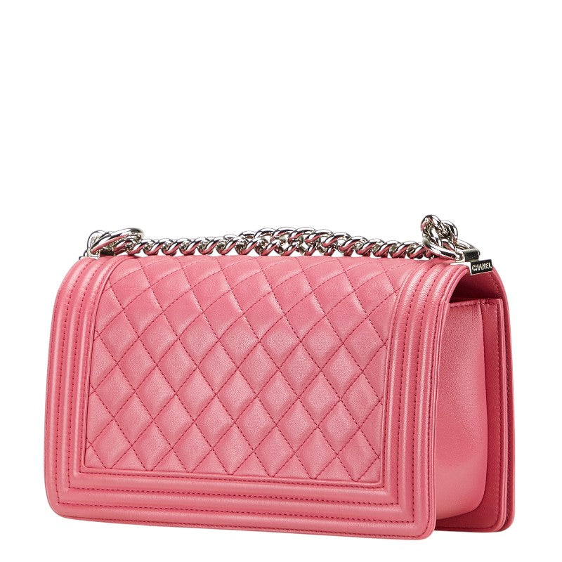 Chanel Boy Lambskin Shoulder Bag Style 11 Rovelle Bags