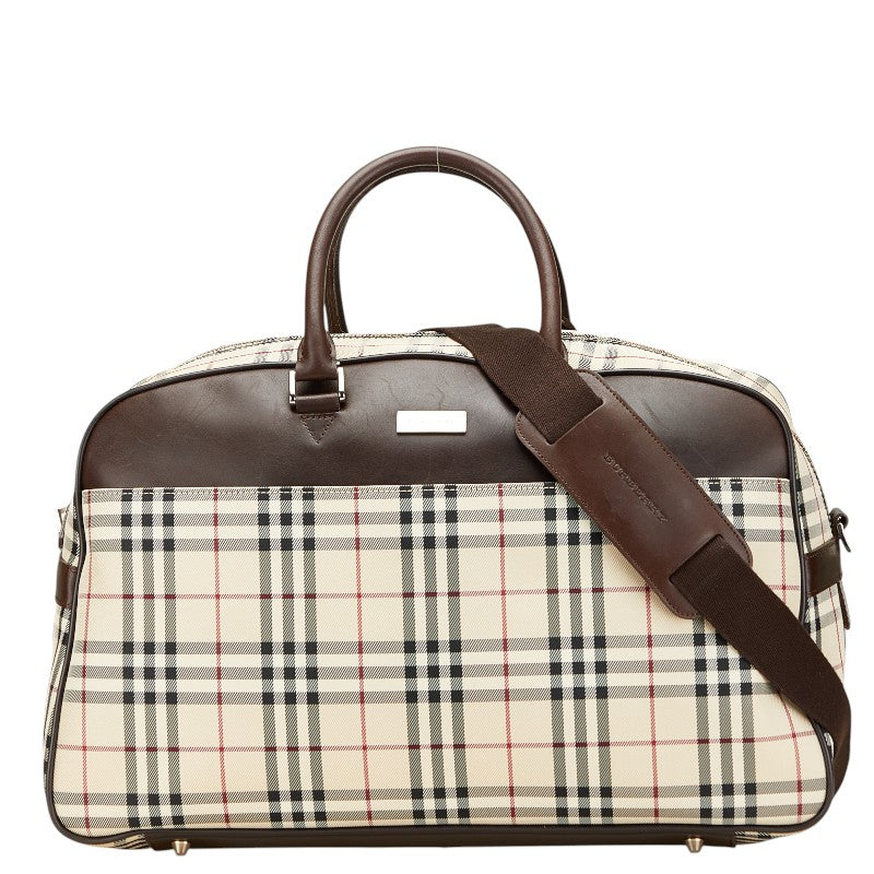 Burberry Nova Leather Handbag