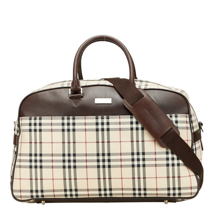 Burberry Nova Leather Handbag