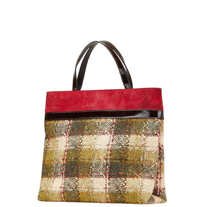 Burberry Suede Handbag