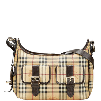 Burberry Nova Shadow Leather Shoulder Bag Style 15