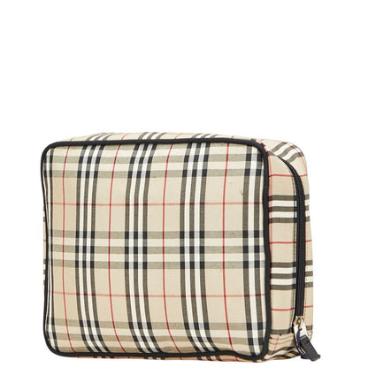 Burberry Nova Canvas Clutch Bag