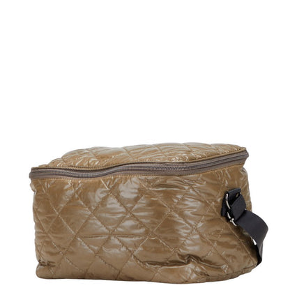 Burberry Logo Plate Nylon Shoulder Bag