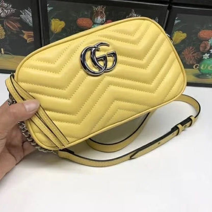Gucci GG Marmont Matelass茅 Crossbody Bag