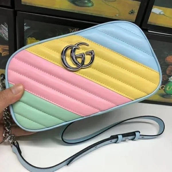 Gucci GG Marmont Matelass茅 Crossbody Bag