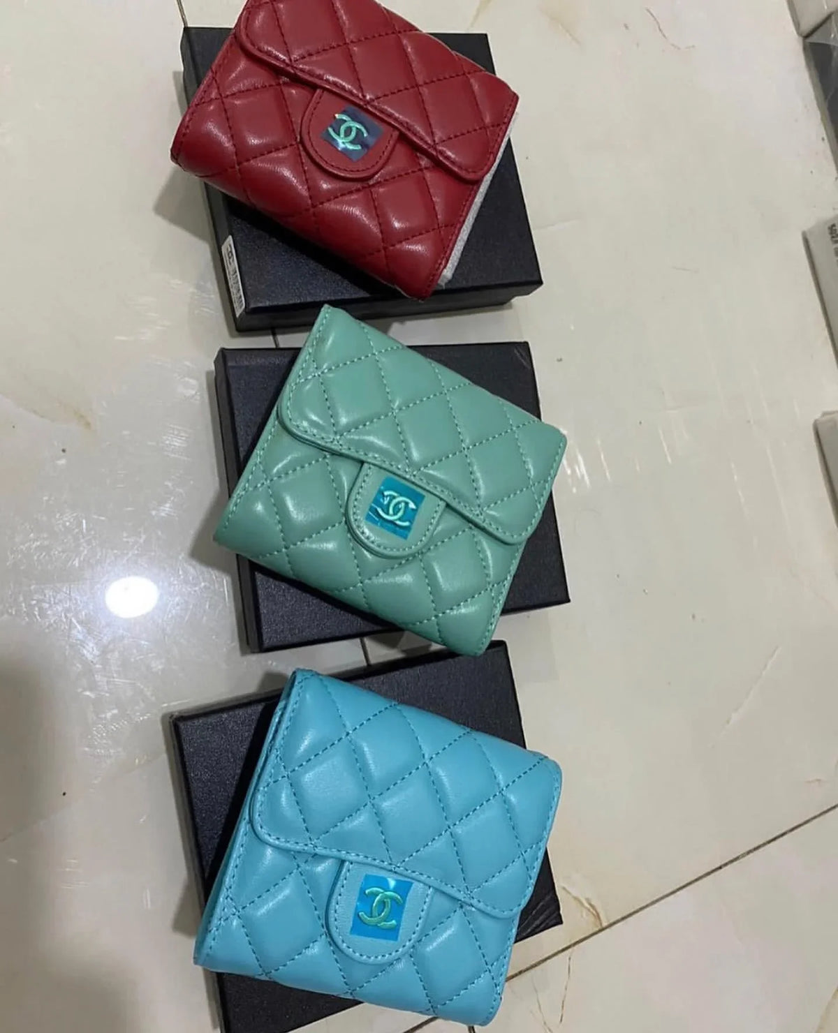 Chanel Leather Wallets