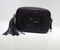 Gucci Soho Small Leather Disco Bag Black