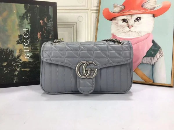 Gucci GG Marmont Matelass茅 New Handbags