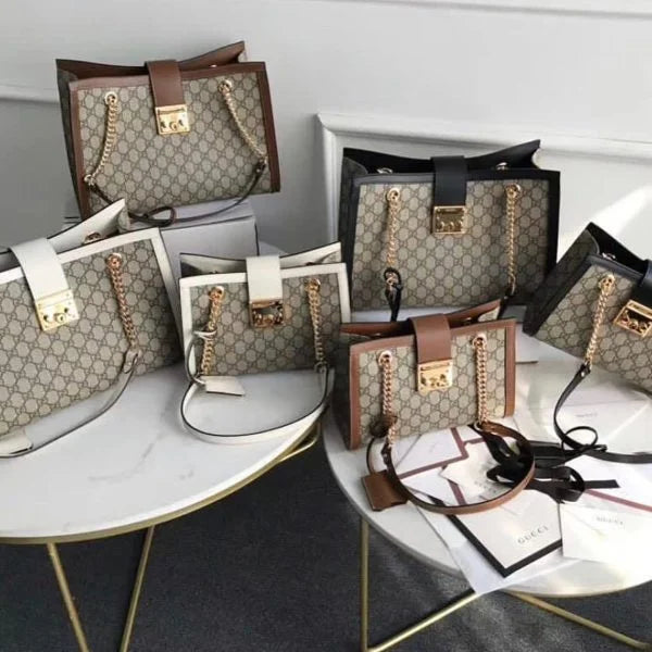 Gucci GG Padlock Shoulder Bags For Women