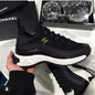 Chanel Sneakers Black & White
