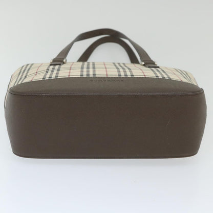 Burberry Nova Brand Check White Tote Bag Style 3