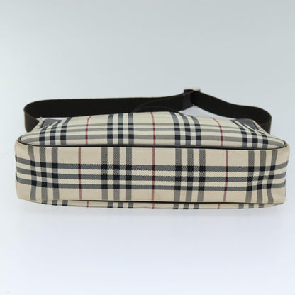 Burberry Brand Canvas White Shoulder Bag Style 2