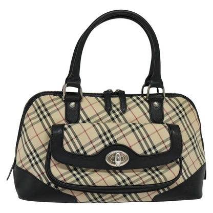 Burberry Nova Check Beige Canvas Tote Bag ( )