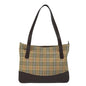 Burberry Nova Brand Canvas White Shoulder Bag Style 65