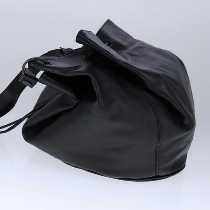 Burberry Black Leather Shoulder Bag ( )