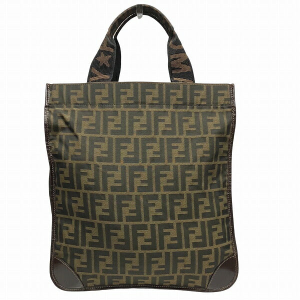 Fendi Zucca Nylon Canvas Tote Bag Rovelle Bags