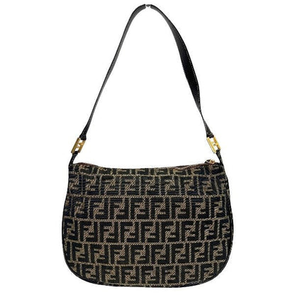 Fendi Luxury Canvas Red Shoulder Bag Style 49 Rovelle Bags