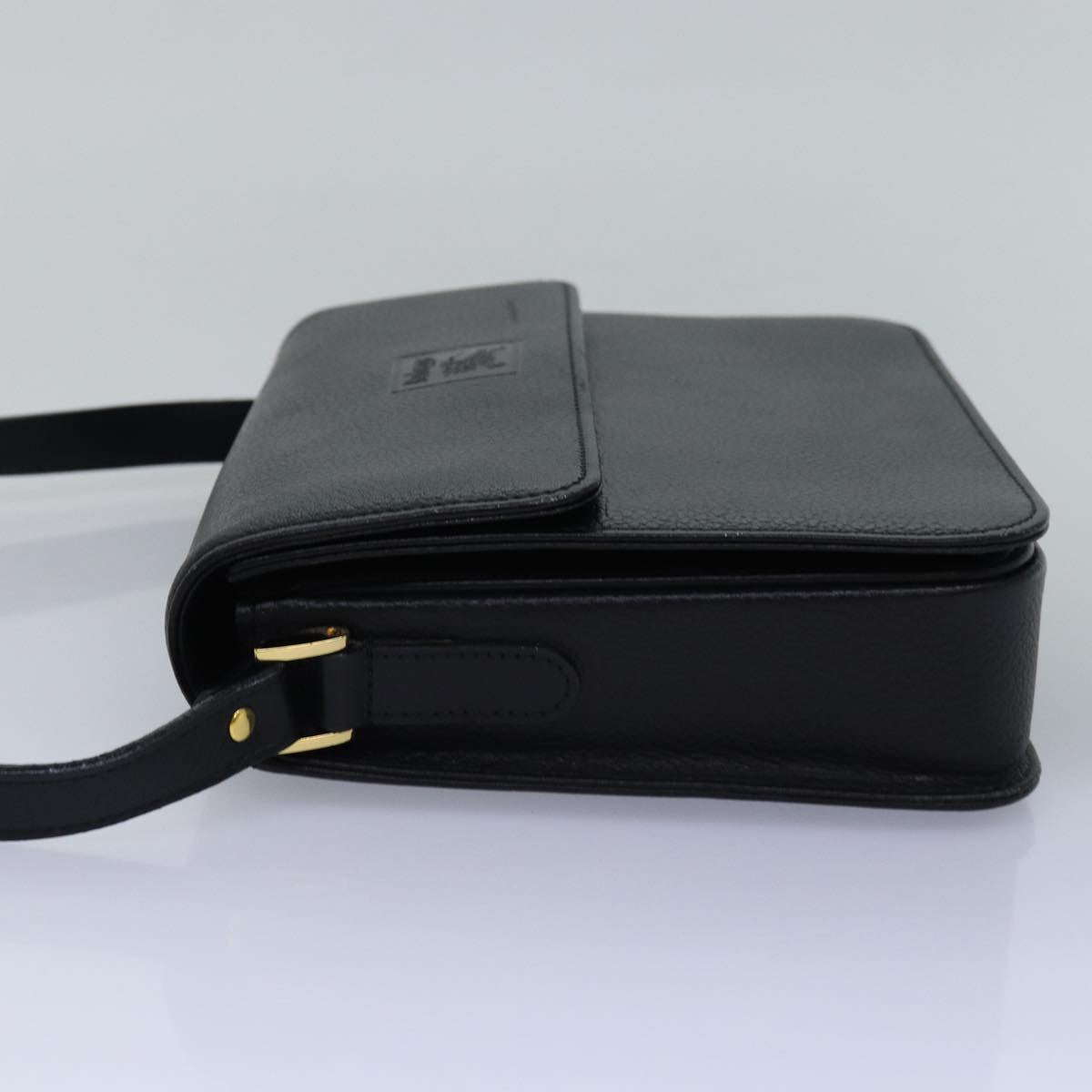 Burberry Nova Brand Leather Black Shoulder Bag Style 5