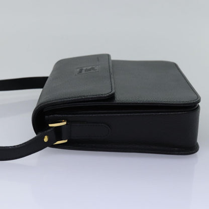 Burberry Nova Brand Leather Black Shoulder Bag Style 5
