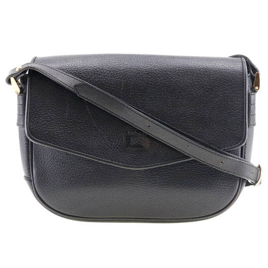 Burberry Brand Leather Black Shoulder Bag Style 5