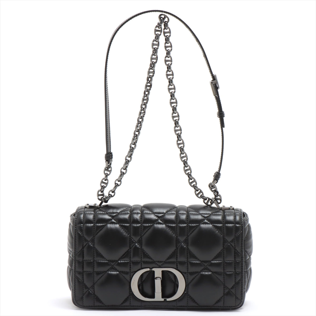Christian Dior Black Medium Dior Caro Shoulder Bag [Clearance Sale] Rovelle Bags