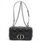 Dior Caro Leather Shoulder Bag Black Rovelle Bags