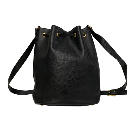 Burberry Nova Brand Leather Black Shoulder Bag