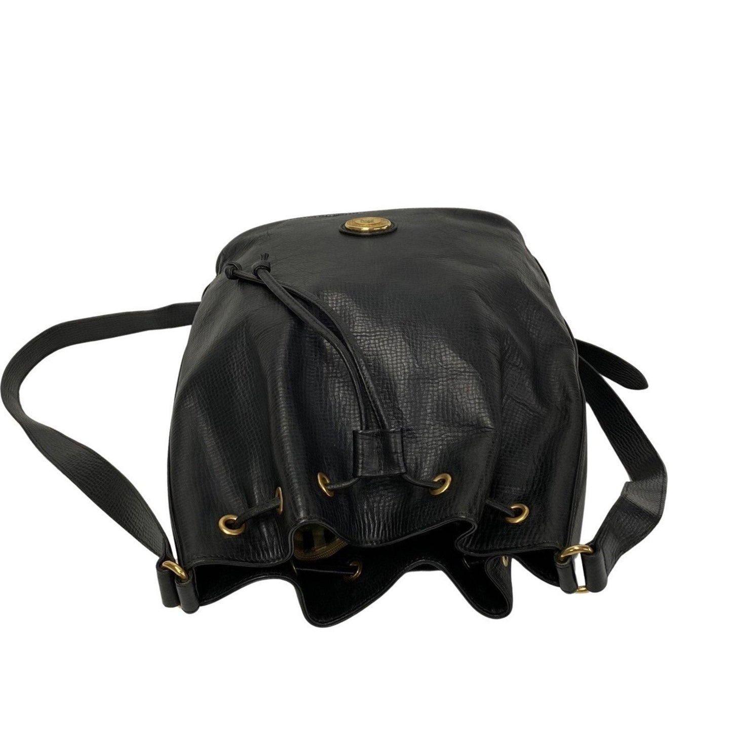 Burberry Nova Brand Leather Black Shoulder Bag