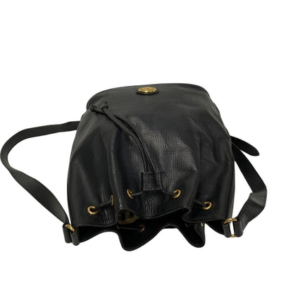 Burberry Nova Brand Leather Black Shoulder Bag