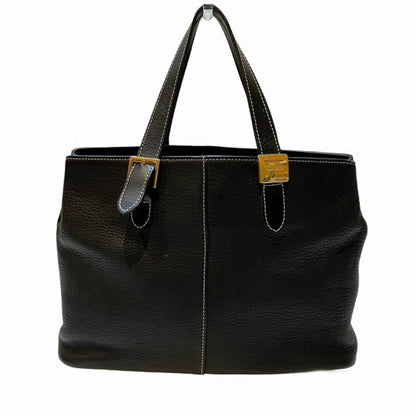 Burberry Brand Leather Black Shoulder Bag Style 12