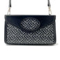 BURBERRY 2wayBag Black/White Leather