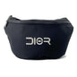Dior DiorxHajime Sorayama belt bag Black1YAPO100 Nylon Leather Rovelle Bags