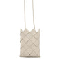 Bottega Veneta INTRECCIATO Pochette Off-white619019 Leather