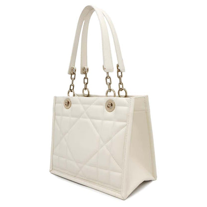 Dior Archi Cannage Essential Tote Bag Ivory Leather Rovelle Bags