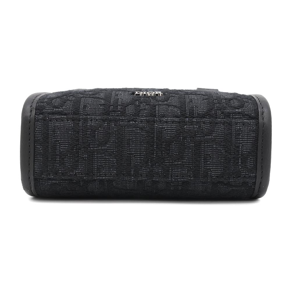 Dior Safari North South 2way Tote Bag Black2ESWS017YKY Jacquard Calf Leather Size Mini Rovelle Bags