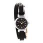 Stainless Steel Calfskin 28mm Tambour Triple Wrap Quartz Watch Brown
