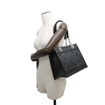Dior ArchiCannage Essential Tote BlackM8720OZVJ Leather Size Small Rovelle Bags