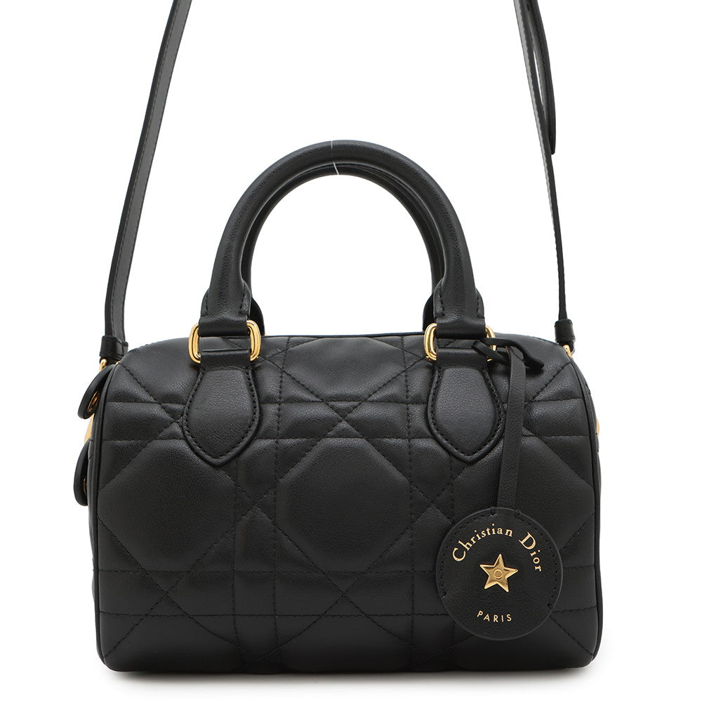 Dior Macrocannage Dior Groove 20 Bag BlackM1364UBOL_M900 Calf Leather Size Small Rovelle Bags