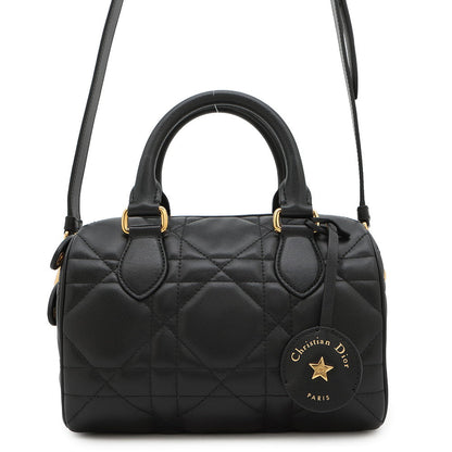 Dior Macrocannage Dior Groove 20 Bag BlackM1364UBOL_M900 Calf Leather Size Small Rovelle Bags
