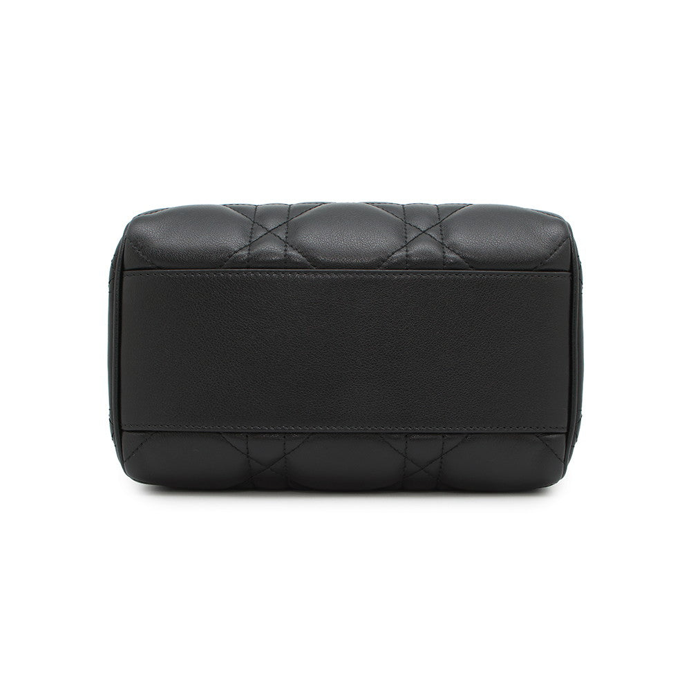 Dior Macrocannage Dior Groove 20 Bag BlackM1364UBOL_M900 Calf Leather Size Small Rovelle Bags
