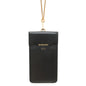 BURBERRY Phone ShoulderPouch Black Leather