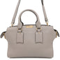 BURBERRY Medium Clifton Insignia Gray3971049 Leather