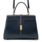 CELINE 16 SEISE 2WAY Handbag Black187373BEY.38NO Leather Size Medium