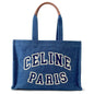 CELINE Cabas Blue196762 Denim Size Large